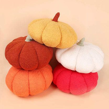 Cozy Pumpkin Plush Accents