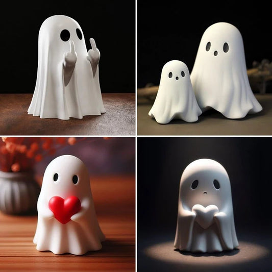 Spooky Fun Ghost Statues