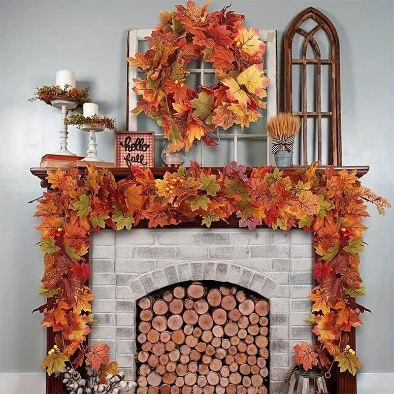 Fall Maple Leaf Garland