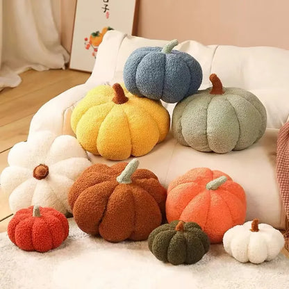 Cozy Pumpkin Plush Accents