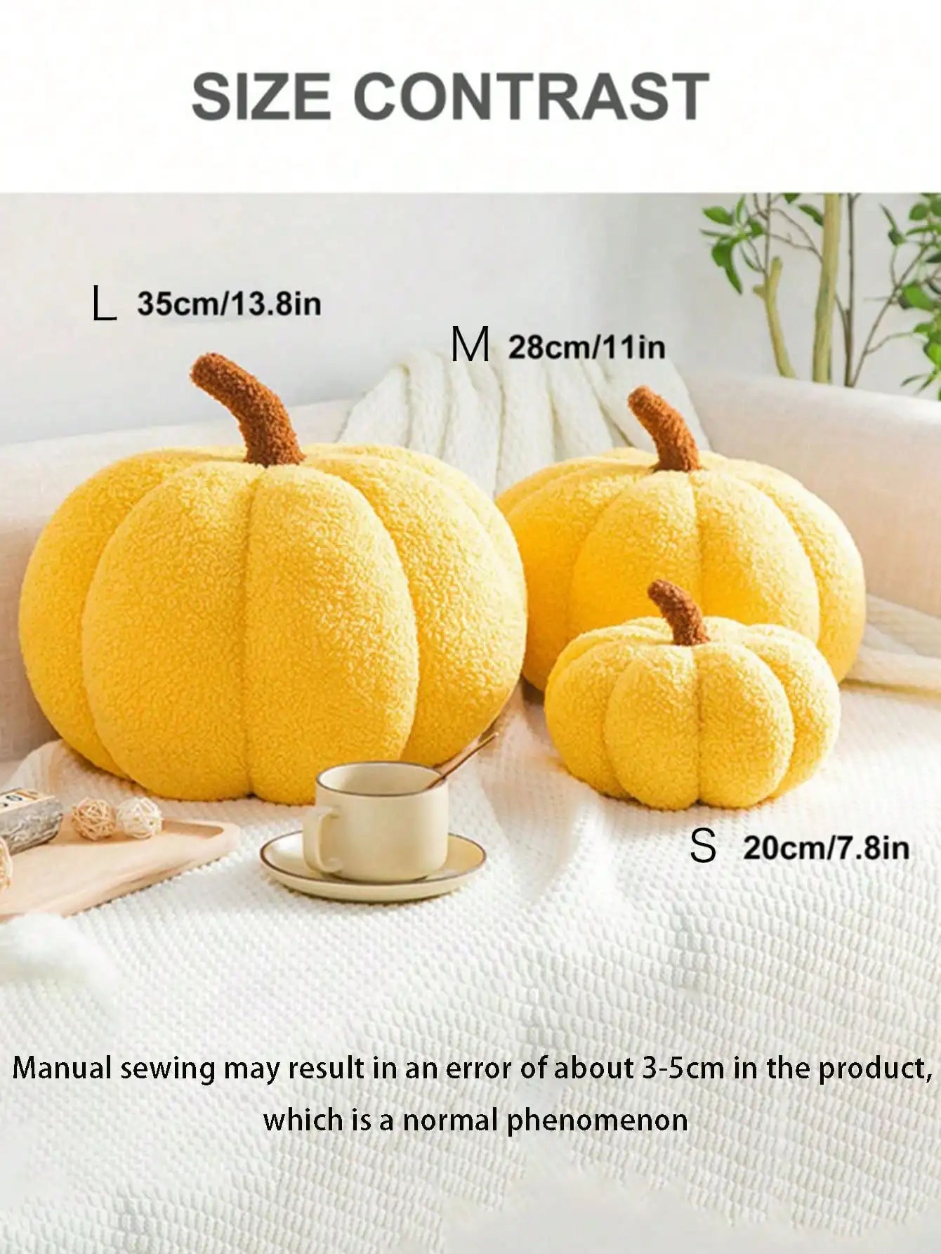 Cozy Assorted Pumpkin Plushes