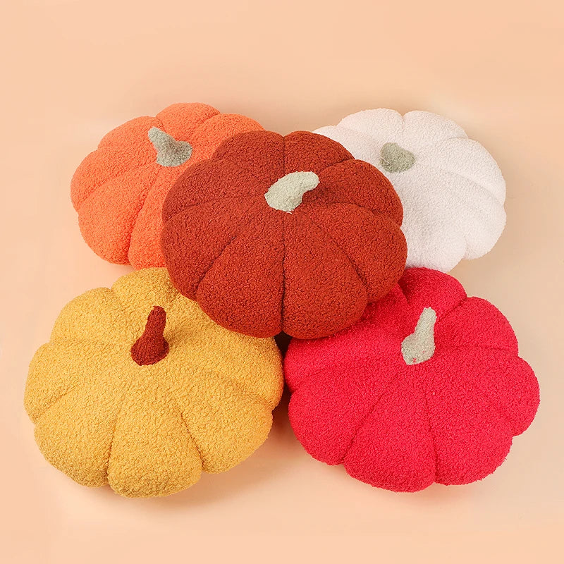 Cozy Pumpkin Plush Accents