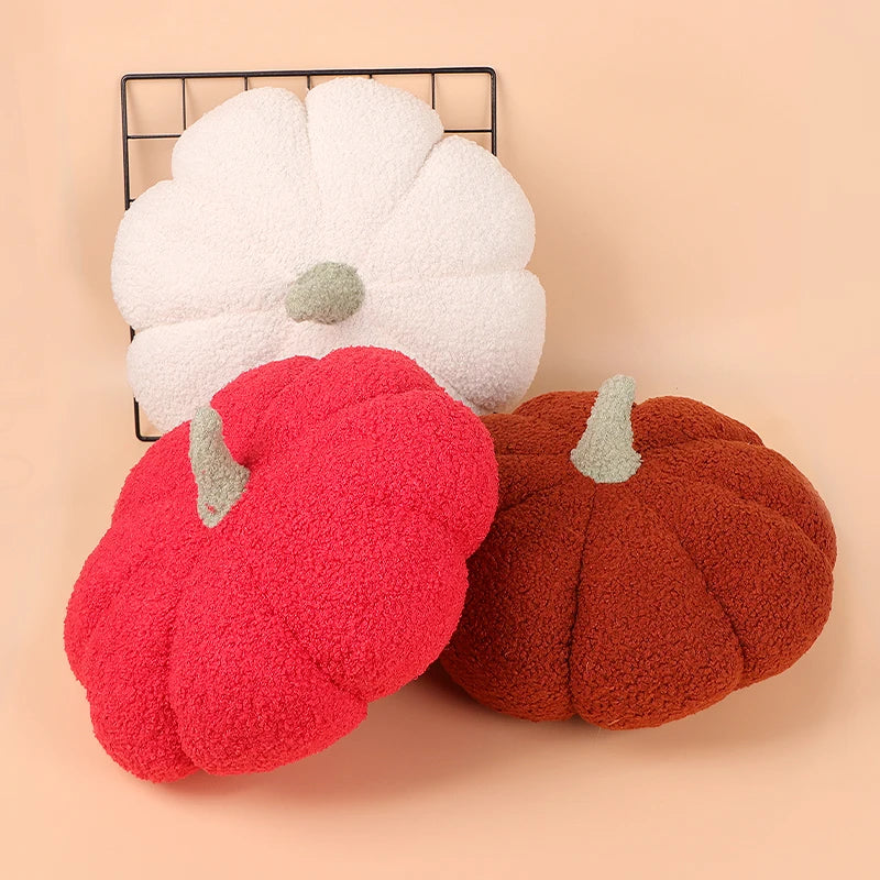 Cozy Pumpkin Plush Accents